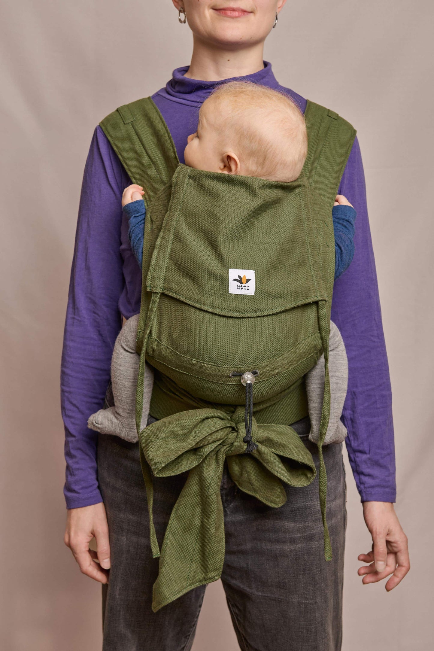 Half Buckle Baby Carrier Forest