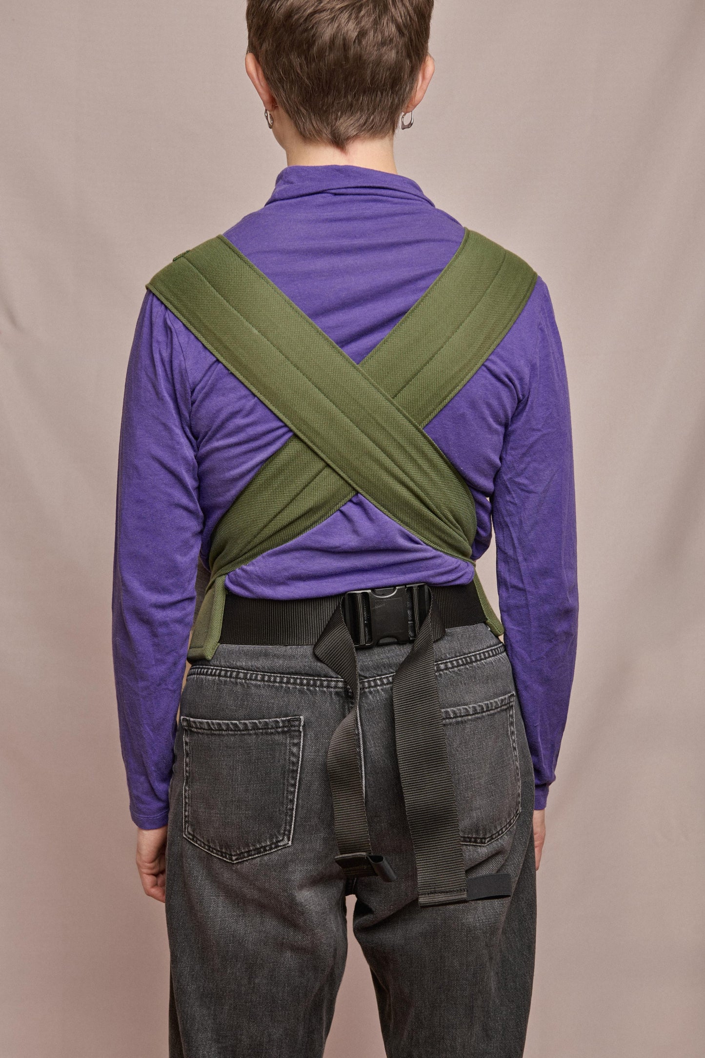 Half Buckle Baby Carrier Forest