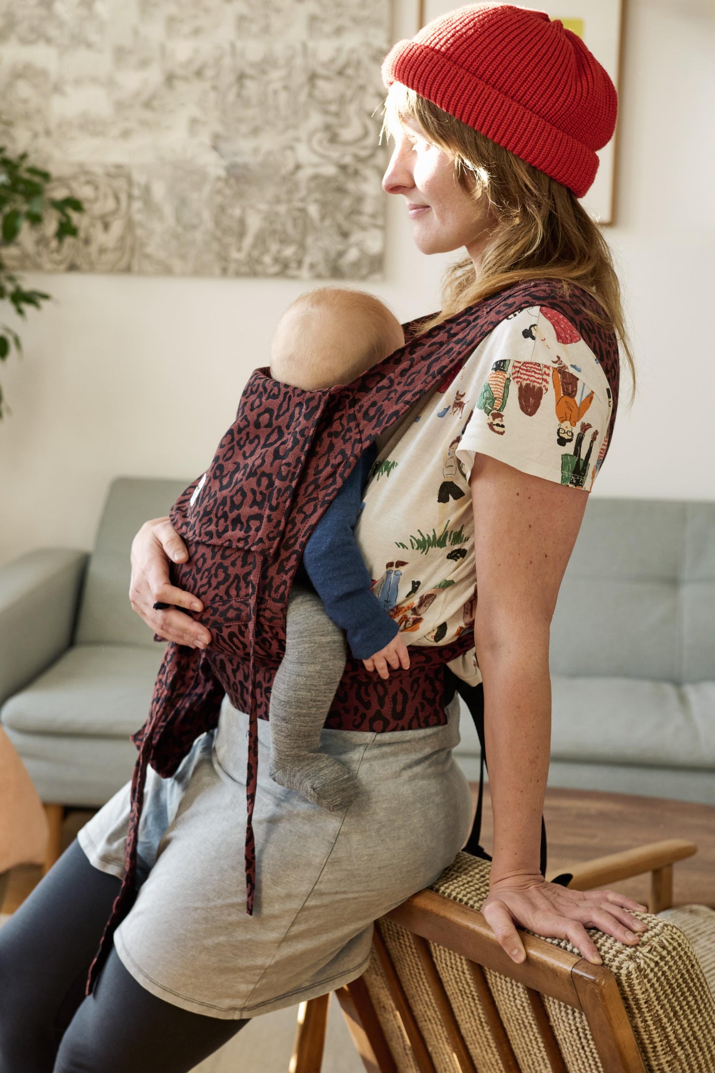 Baby carrier Half Buckle Leo – Mama Nuka