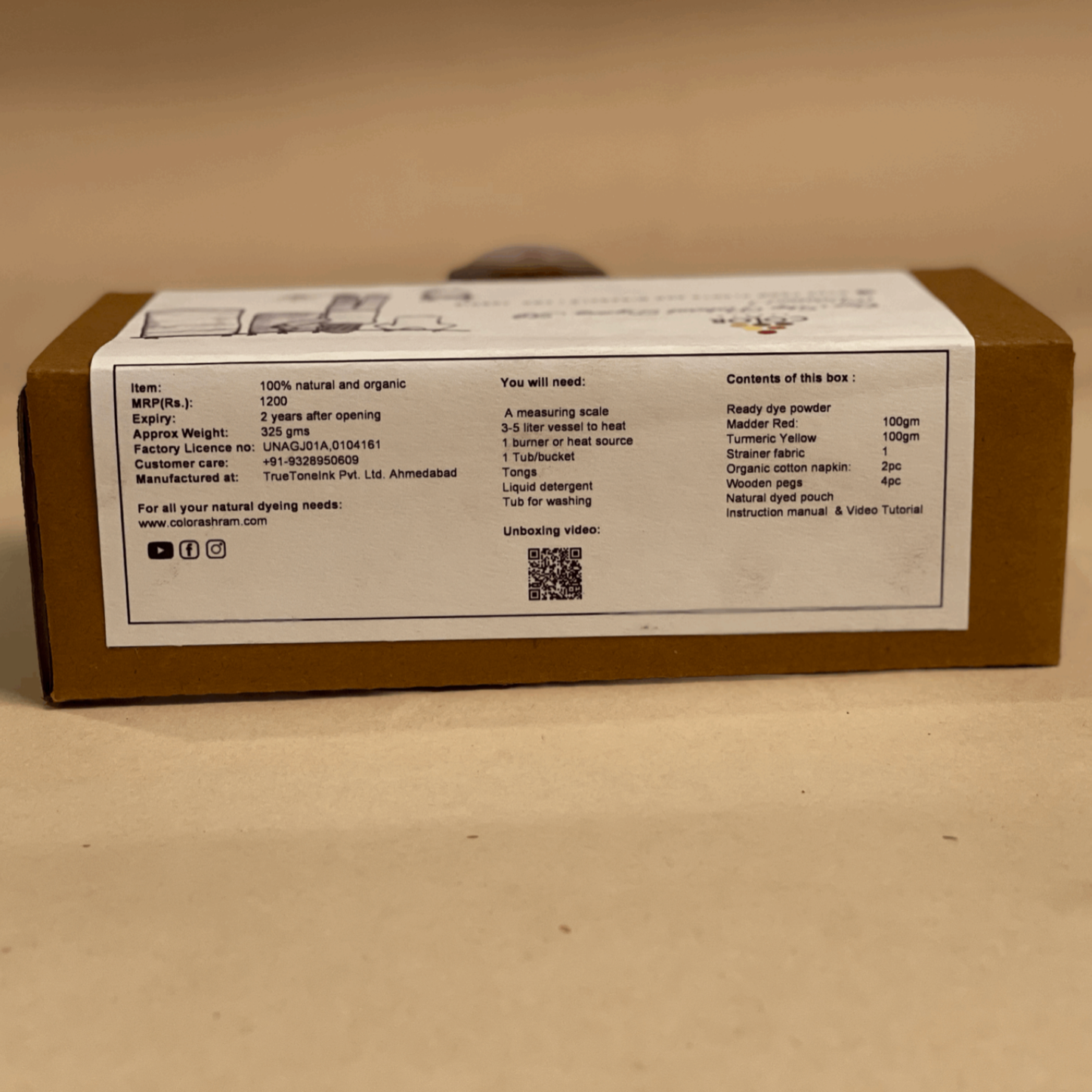 Textilfarben aus Pflanzen - DIY Kit