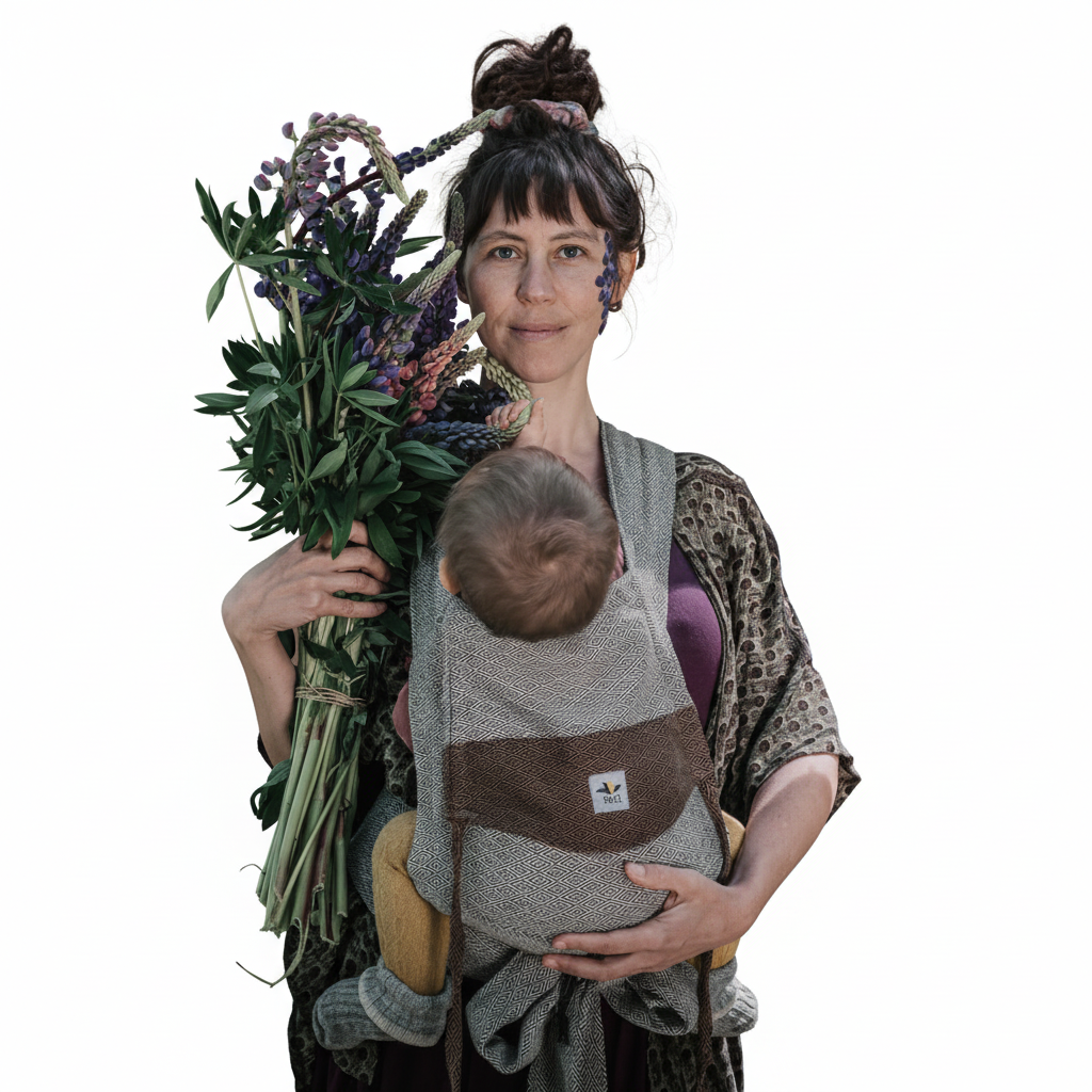 Porte-bébé demi-boucle Kamala 