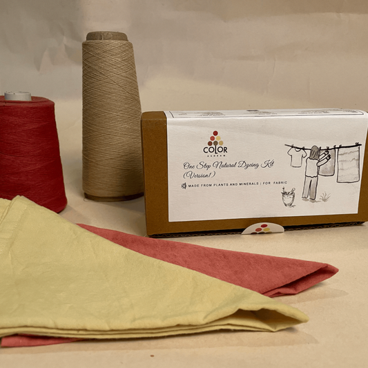 Textilfarben aus Pflanzen - DIY Kit