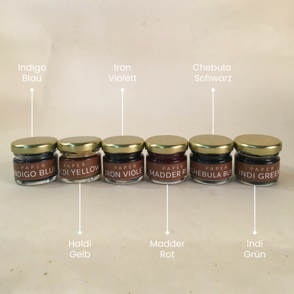 Wasserfarben aus Pflanzen - DIY Kit